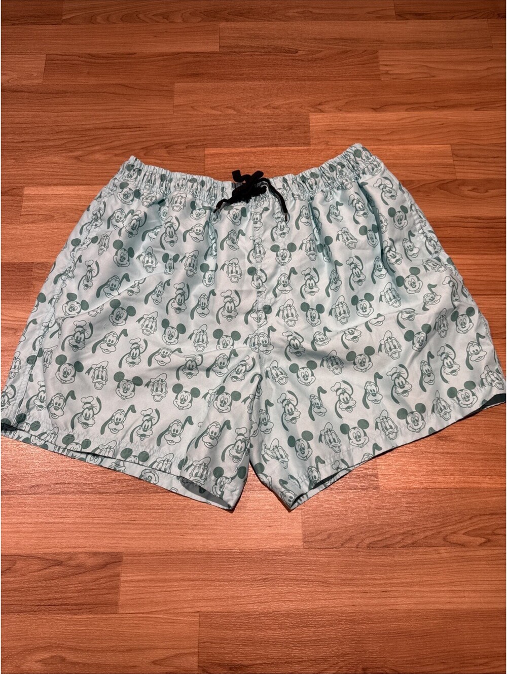 Disney Turquoise Pluto, Mickey & Donald Swim Shorts XL